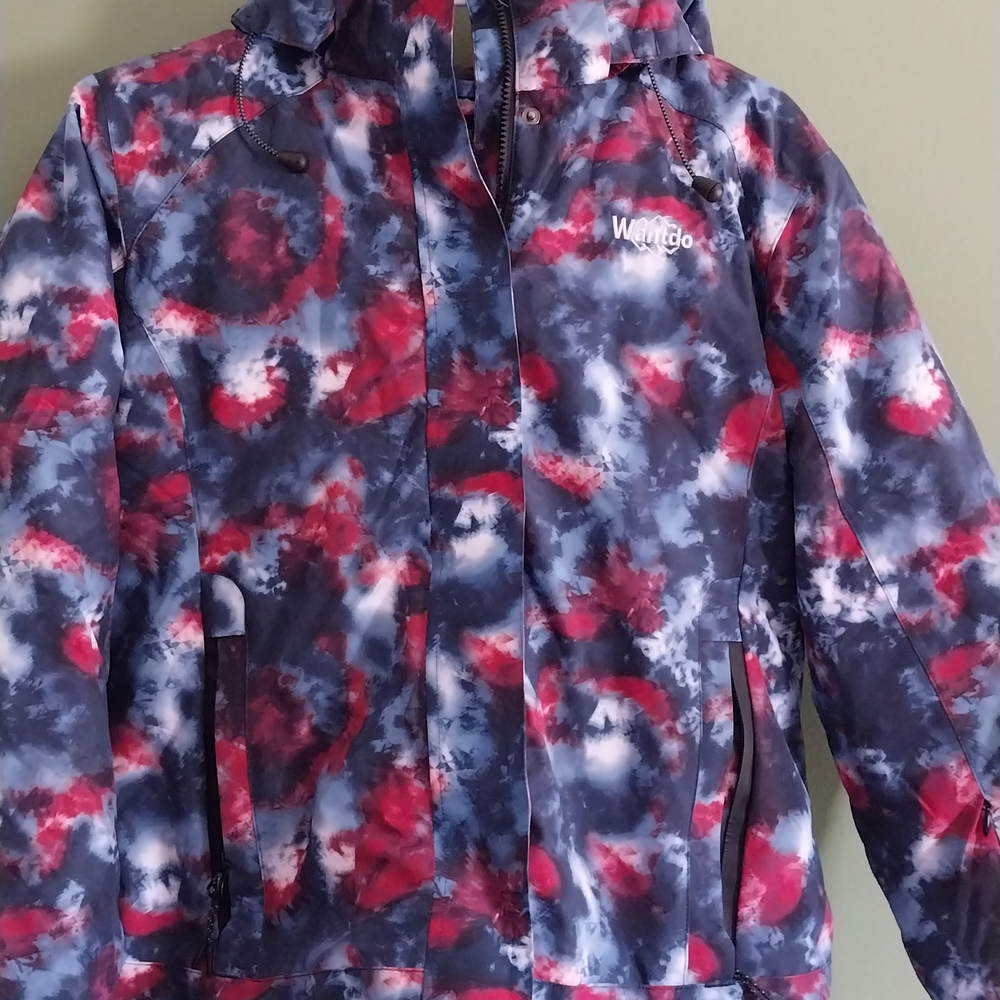 Wantdo Tie-Dye Hooded Jacket